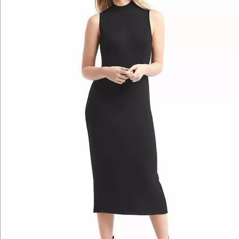 NWT GAP Factory Ribbed Mockneck Tank Dress